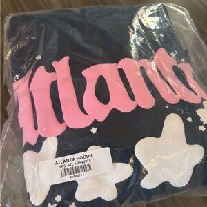Atlanta blue sp5der hoodie